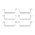 thumbnail image 2 of 6pcs Pipe Clamp Square Tube Clamp Bracket Tube Mount Clip Pipe Support Base Hanger, 2 of 4