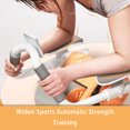 thumbnail image 4 of Eigraketly Rueda Abdominal músculo Ab rodillos herramienta rebotes vientre masajeador rollo deportes fuerza entrenamiento Fitness equipo femenino Accesorios para máquinas de ejercicios Naranja, 4 of 6
