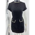 thumbnail image 5 of ZANKLEY Womens Short Sleeve High Neck Mini Dress Party Clubwear Club Bodycon Short Dresses, 5 of 6