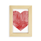 thumbnail image 1 of Marco de foto de madera Finger Print El dia de San Valentin corazon 5x7 pulgadas Unbranded, 1 of 4