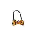 thumbnail image 3 of Qocolcyl Halloween Pumpkin Bat Print Pet Bow Tie for Dogs Cats, Adjustable Polyester Pet Costume Accessory, Cute Party Photo Prop, Indoor Outdoor Pet Halloween Decorations Accessories, 3 of 7