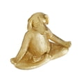 thumbnail image 4 of Sagebrook Home Polyrésine 7" Chien de Yoga, Or, 4 of 4