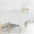 thumbnail image 3 of Hanna K. Signature Disposable Rectangular 54"X108" Plastic Tablecover: (Silver Lace), 3 of 3