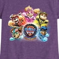 thumbnail image 3 of Paw Patrol The Movie - Mighty Movie Character Group - Toddler & Youth Girls Short Sleeve Graphic T-Shirt, 3 of 6