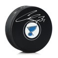 thumbnail image 1 of Curtis Joseph Autographié St Louis Bleus Hockey Rondelle, 1 of 1