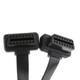 thumbnail image 3 of Varón Auto Del Pin Del OBD II OBD 2 16 Del Coche Para Doblar El Cable De Extensión Femenino Del Divisor De Y Macarena Adaptador de cable de extensión OBD II, 3 of 8