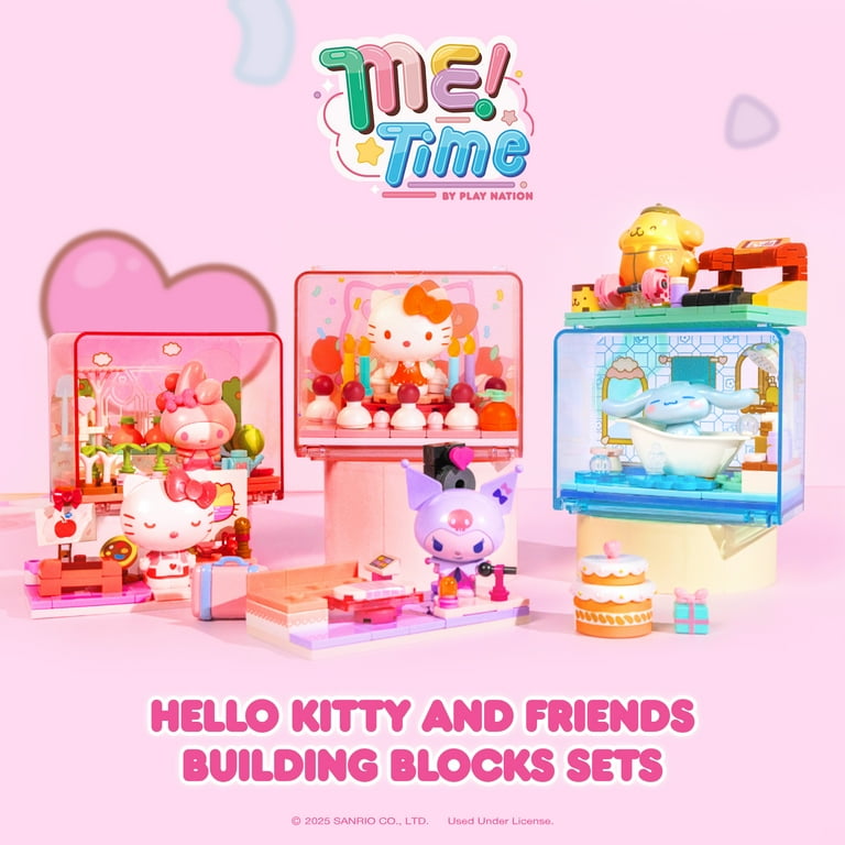 Hamee Sanrio Hello Kitty & Friends 'Me Time' Building Blocks Blind