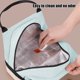 thumbnail image 5 of Lonchera térmica, bolsa térmica impermeable, congelable, correa ajustable, bolsa de picnic portátil, para viajes de oficina, diseño a prueba de fugas, tela duradera, uso diario Blaxill, 5 of 7