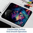 thumbnail image 6 of Wolf Printed Square Gaming Mouse Pad, Non-Slip Rubber Bottom Mouse Mat for Office, 8.3x9.8 Inch, 6 of 6