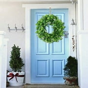 Home Life Simulation Garland Door Decoration Ring Small Thorn Door Leaf Wreath