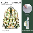 thumbnail image 5 of Avocado Backpack – Stylish & Lightweight for Books, Laptop, Essentials, Trendy Design, Durable Material, Ideal Gift for Her or Him, 5 of 6