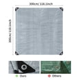 thumbnail image 5 of Heavy Duty Waterproof Tarp Tarpaulin 10' x 10' Canopy Tent Poly Tarp Cover 5 Sizes Thick UV Resistant Rip and Tear Proof, 5 of 10