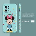 thumbnail image 3 of Case For OPPO FIND X6 X3 REALME X7 X50 RENO 2 4Z 4 6 Lite 5Z 5F 4G 5G PRO Liquid Silicone Case Mickey Minnie Mouse Cartoon, 3 of 5