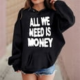 thumbnail image 2 of FhsagQ Girls Sweatshirt Size 6T Girl's Hoodie Long Sleeve Soft Sweatshirt Graphic Hoody Kids Cute Pullovers Top Clothes for Girls Sweatshirts for Girls Size 14-16 Black 9-10 Years, 2 of 4
