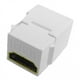 Calrad 28-166K-5 Blanc HDMI Feed Thru Clé de Voûte Insert&44; Pack de 5 – image 1 sur 1