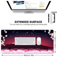 thumbnail image 2 of Mouse Pad Fuji Mountain Painting Large Mousepad Gaming Home Decor Desk Mat, 31.5x11.8 Inch Japanese Sakura Mousepad for Office Desktop Laptop, Non-Slip Rubber Base Waterproof Mouse Mat BDZZSE18, 2 of 7