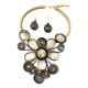 thumbnail image 2 of Conjunto de collares y pendientes, conjunto de joyería con colgante, gargantilla artesanal de moda, collar, aretes, conjunto para cumpleaños, graduaci, 2 of 8