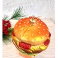 thumbnail image 5 of Christmas By Krebs Blown Glass  Collectible Tree Ornaments (3.75" Hamburger), 5 of 5