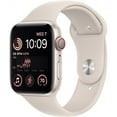 thumbnail image 1 of Restored Apple Watch SE (2022) 2nd Gen 40mm A2726 (GPS + Cellular) Starlight (Refurbished), 1 of 1