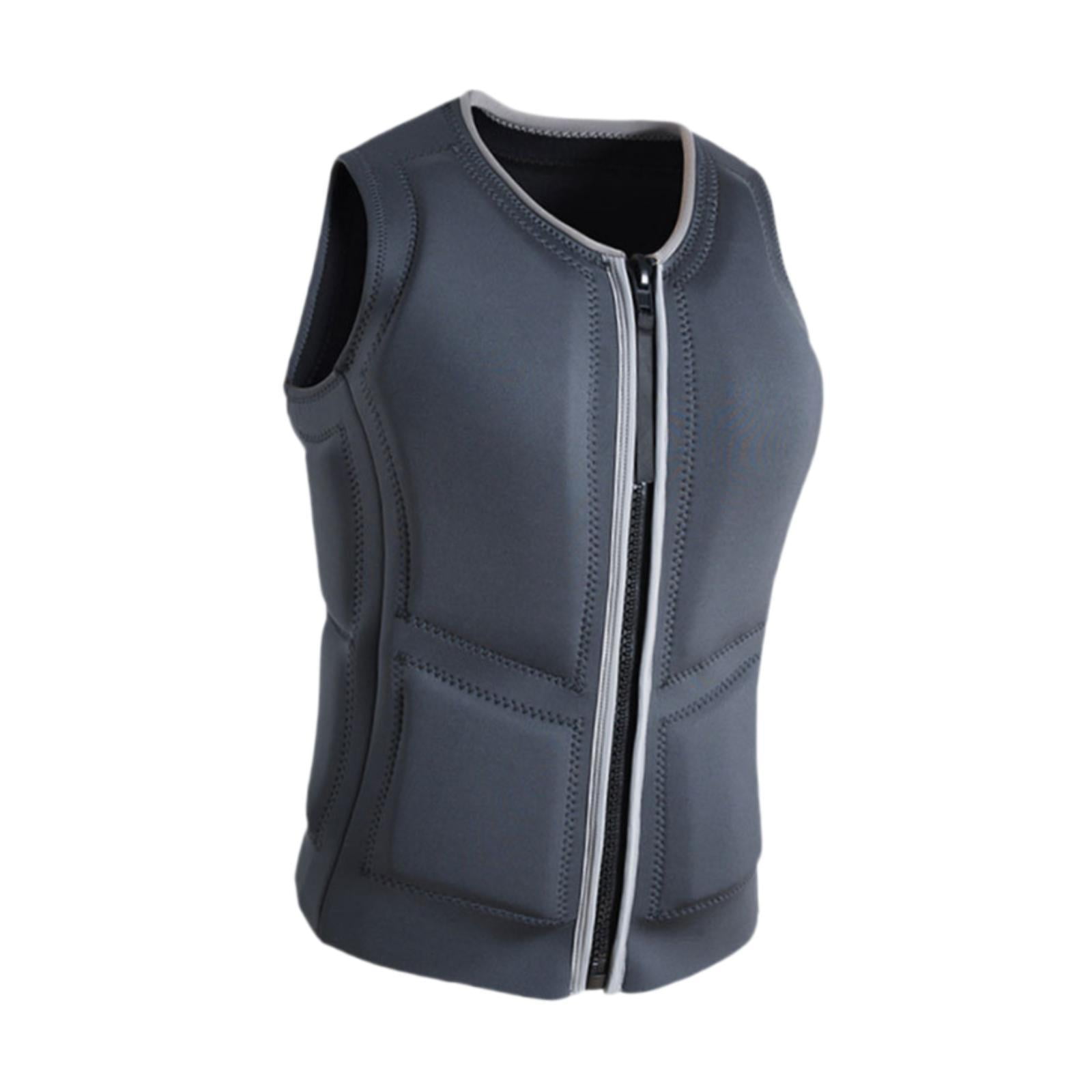 DimyFew Adult Life Vest Buoyancy Aid Portable Lightweight Summer Life Jacket for Boating S
