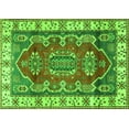 thumbnail image 1 of Ahgly Company Indoor Rectangle Geometric Green Traditional Area Rugs, 8' x 12', 1 of 1