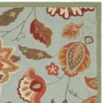 thumbnail image 2 of SAFAVIEH Four Seasons Kaelee Floral Area Rug, Blue/Green, 2'3" x 3'9", 2 of 4