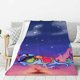 thumbnail image 3 of Manta de franela suave y cómoda "Wander Over Yonder", ligera y cálida, ideal para sofá cama de 152 x 127 cm., 3 of 8