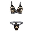 thumbnail image 4 of Intimates Women Lingerie Corset Mesh Underwire Racy Muslin Sleepwear Temptation Underwear L, 4 of 7