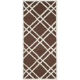 thumbnail image 3 of SAFAVIEH Cambridge Judy Geometric Wool Area Rug, Dark Brown/Ivory, 8' x 10', 3 of 10