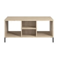 thumbnail image 2 of Essence Coffee Table with Shelves in Natural Elm - Engineered Wood, 2 of 8