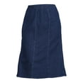 thumbnail image 6 of JMS Just My Size by Hanes Women's Plus Size Midi Pull-On Denim Skirt, 6 of 8