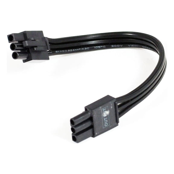 Nora Lighting NUA-824B 24" Jumper Cable For Ledur & Ledur-Tw - Black