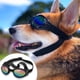 thumbnail image 3 of Gafas de sol para perros, gafas para perros de raza mediana grande, protección contra el viento, polvo y niebla, gafas para mascotas con correa ajustable, 3 of 5