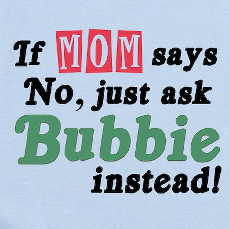 CafePress - Just Ask Bubbie! Funny Baby Onesie - Baby Light Bodysuit, Size Newborn - 24 Months