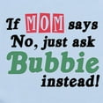 thumbnail image 2 of CafePress - Just Ask Bubbie! Funny Baby Onesie - Baby Light Bodysuit, Size Newborn - 24 Months, 2 of 4