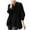 Black, variant on Velvet Tops for Women Long Sleeve Mock Neck High Low Hem Pleated Button down Shirts Velour Tunic Tops Dressy Casual Blouses(Green,Large)
