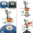 thumbnail image 6 of Ozark Trail 4-Piece All-in-One Portable Camping Stove Adapter and Stand Set, Propane Compatible, 6 of 14