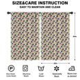 thumbnail image 2 of Leopard Print 52x84in(132x213cm) Curtains 2 Panels for Kids Bedroom, Window Drapes for Kids Boys Girls Bedroom Curtains Designed To Spark Joy and Creativity, 2 of 5