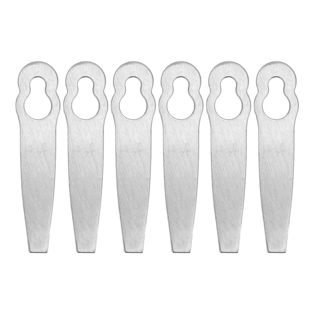 Accesorios para cortacésped, 6 piezas de cuchillas para cortacésped, cuchillas de repuesto para cortacésped, calidad superior