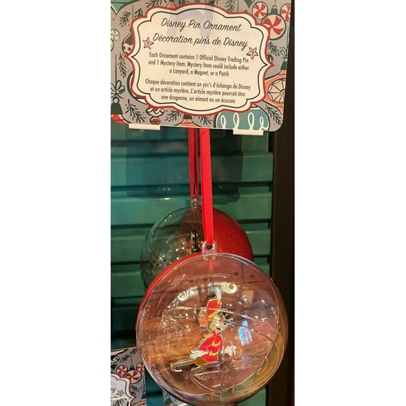 Disney Dumbo Timothy Pin Holiday Christmas Ornament Surprise Limited New w Tag