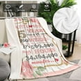 thumbnail image 2 of LHSHID 70th Birthday Gifts for Women Gifts for 70 Year Old Womens Blanket 70th Birthday Decorations Gifts Ideas for Her Wife Sister Mom Grandmother Friends 30x40in, 2 of 6