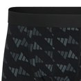 thumbnail image 3 of Adidas Men's Boxer Shorts, 5-Pack - Trunks, Active Flex Cotton, Logo Black/Green S (Small), 3 of 6
