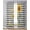 black, variant on Sunflowers Sheer Curtains 39 Inch Length 2 Panels Set for Living Room/Bedroom, Spring Summer Bees Yellow Floral Grey Kitchen Curtains Grommet Semi-Sheer Curtains Drapes Window Treatments 27.5"x39"x2