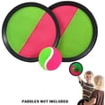thumbnail image 2 of 6PCS Toss and Catch Ball Game Set Paddle Game (Includes Two with Adjustable Hand Straps and 6 Balls), 2 of 5