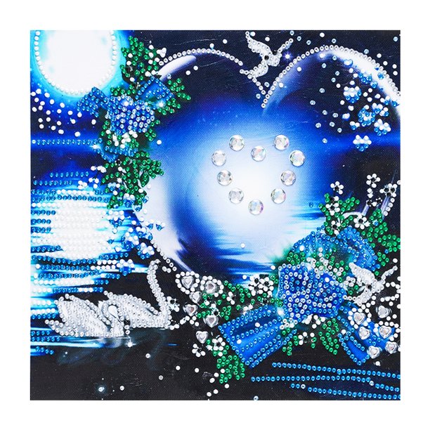 Love the swan 5D DIY forma especial parcial taladro diamante pintura Likrtyny Arte deco