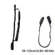 thumbnail image 4 of Yuarrent Juego de 5 fundas para caña de pescar con cinturón y funda ajustable para riel de pesca. Pescar 58 cm-123 cm, 4 of 6