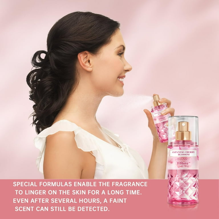 BBLove Bath and Body Care Set with Japanese Cherry Blossom Scent