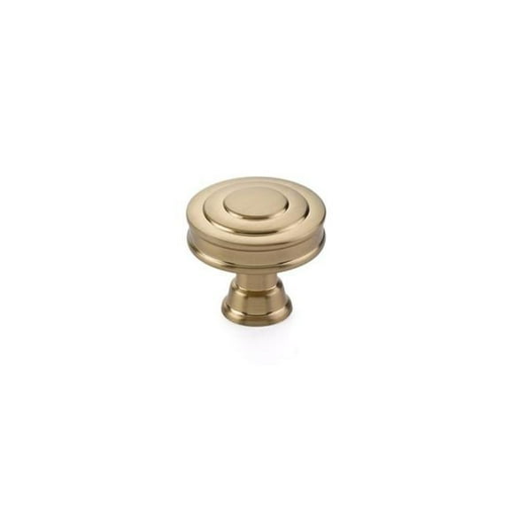 1.625 in. Glendon Cabinet Knob, Satin Brass