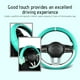 thumbnail image 4 of pstuiky Funda para volante de coche con diamantes de cuero general antideslizante moderna y bonita., 4 of 7