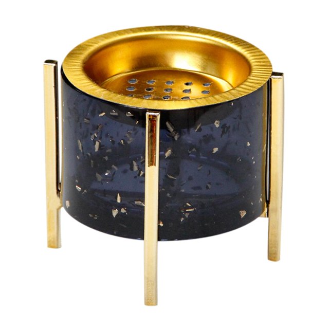 Quemador de incienso quemador de de metal, soporte de para , palo, purificación de aire, decoración para hogar, , meditación, Fanmusic Quemador de incienso